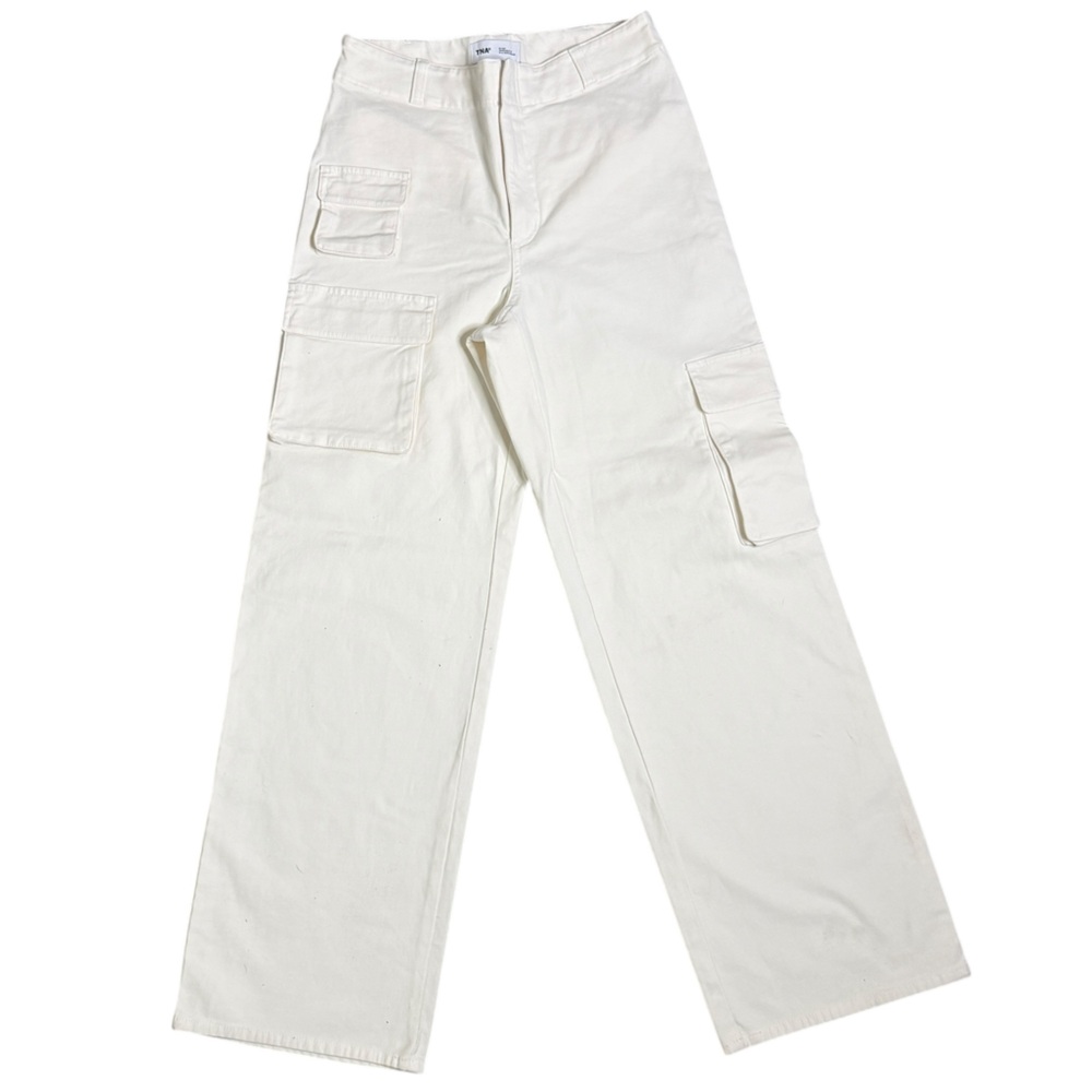 TNA White Cargo Pants